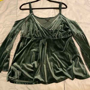 Size 1 velvet top